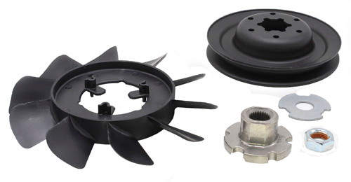 607128 – KIT, FAN Pulley by Hustler