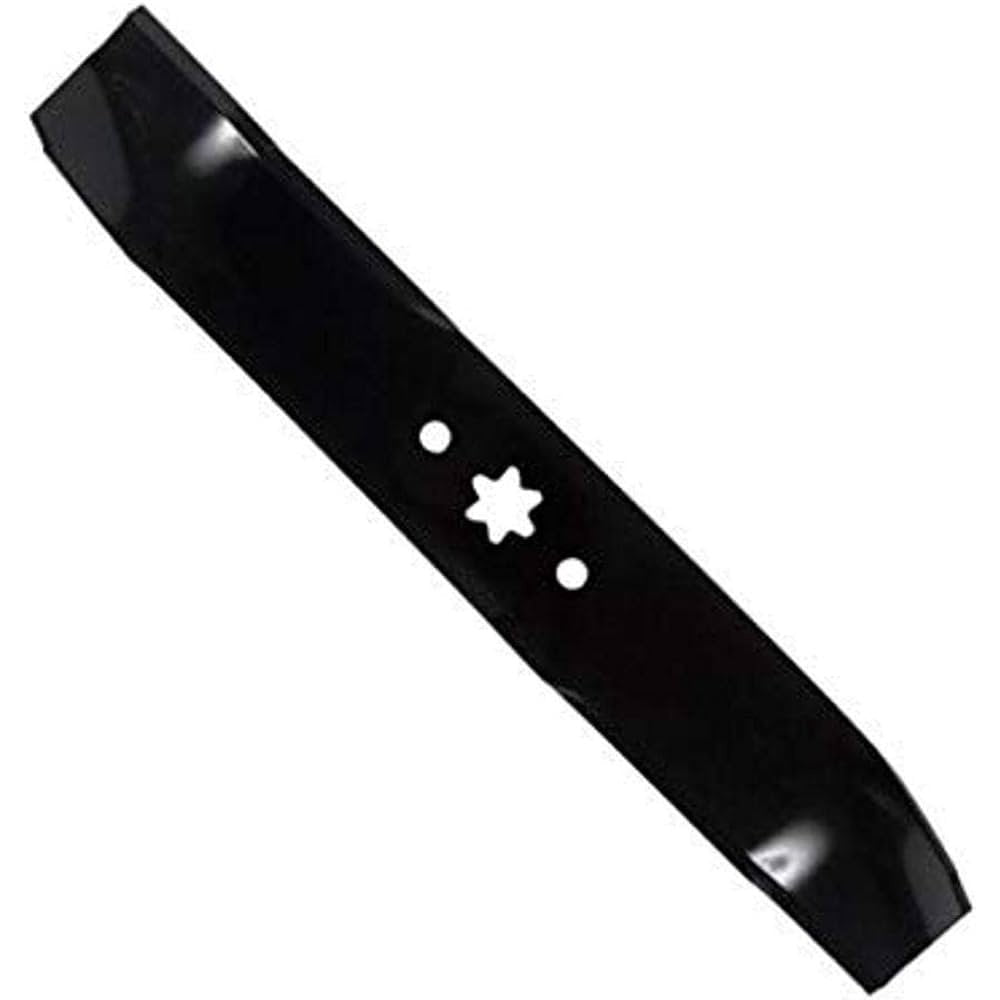742-0611A-0637 – 16.28" LH 3-in-1 Mower Blade with Star Center by MTD