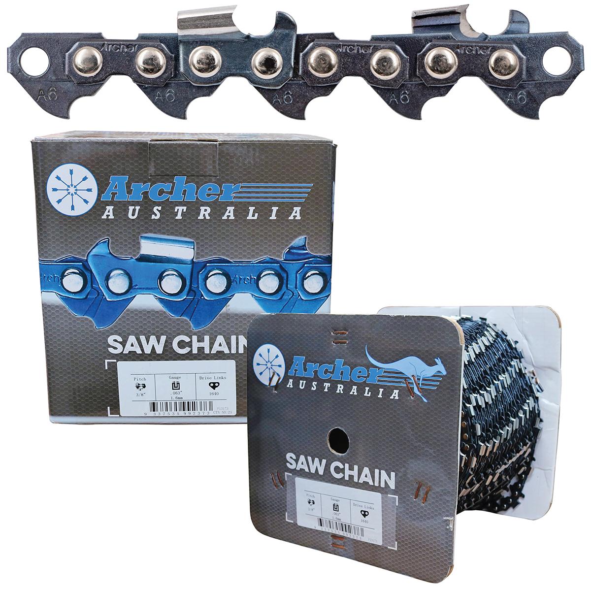 Chainsaw Chain - 3/8", .063", Semi Chisel 100ft - A-063-100R by Jakmax