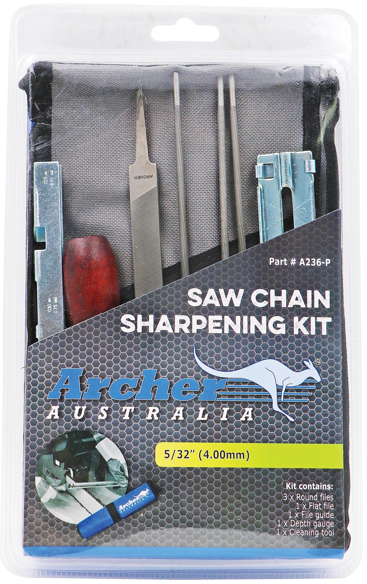 SHARPENING KIT ROLL UP POUCH 5/32'' - A236-P by Jakmax