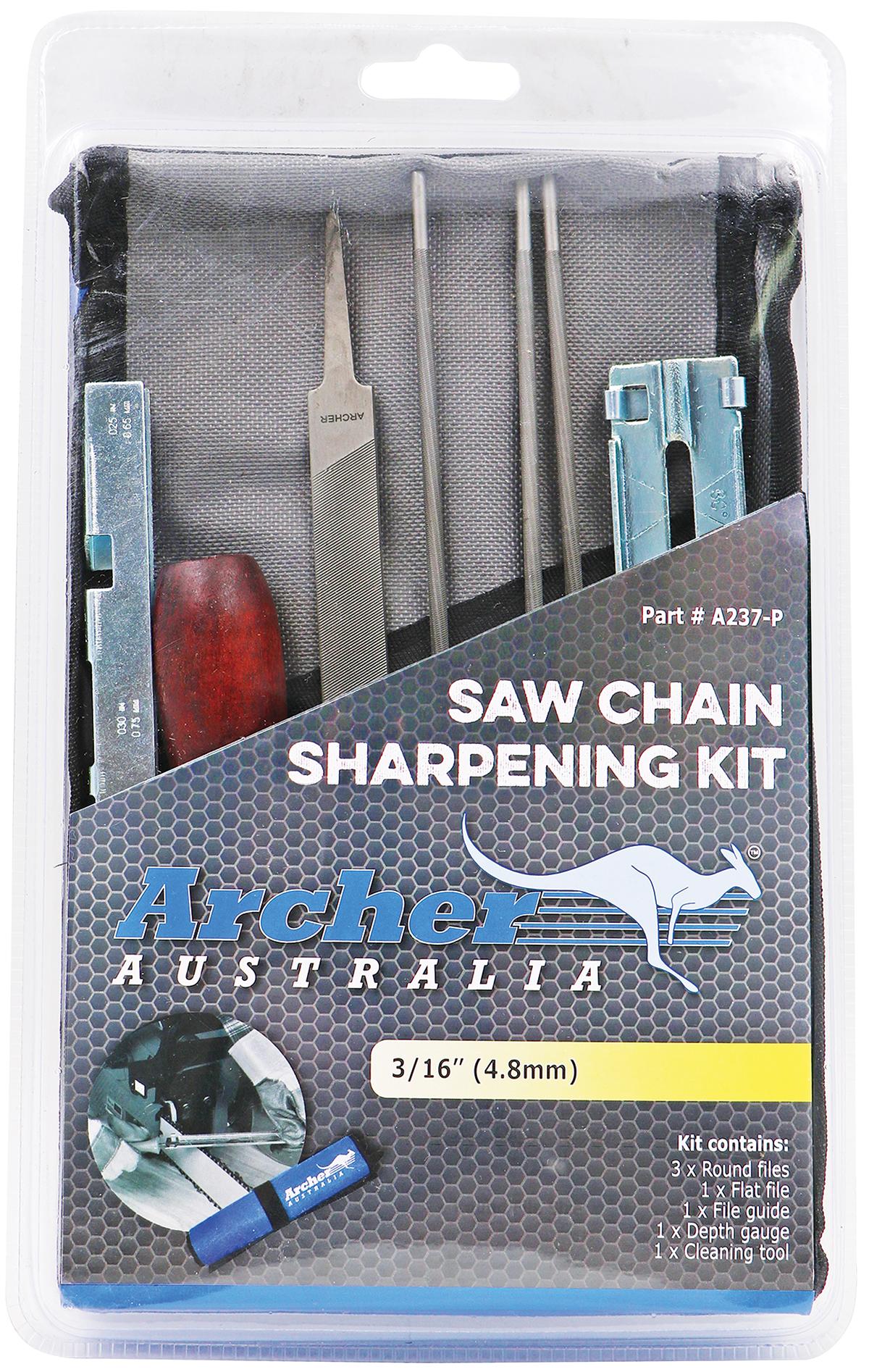SHARPENING KIT ROLL UP POUCH 3/16'' - A237-P by Jakmax
