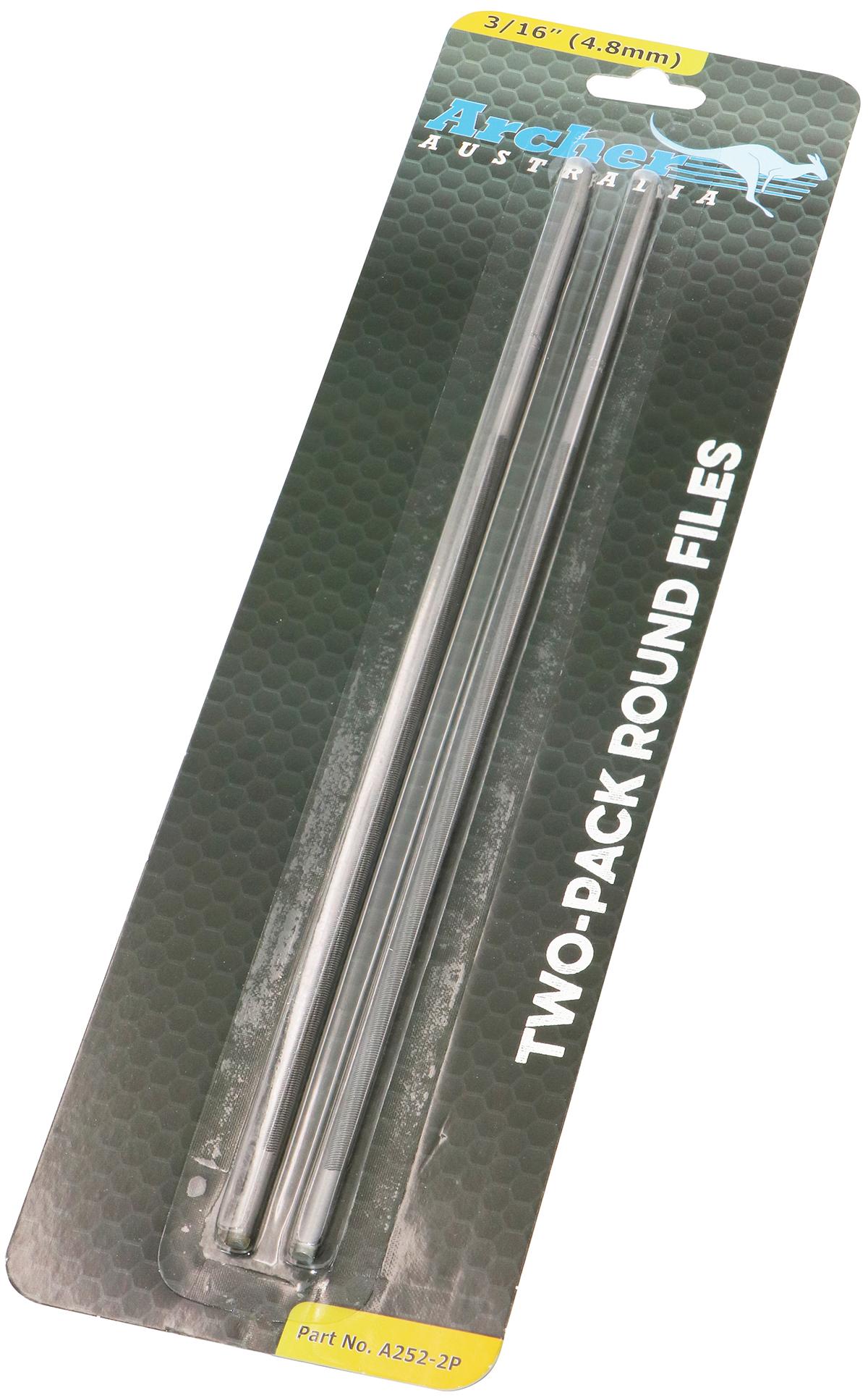 CHAINSAW FILE - 3/16'' - 2 PACK - A252-2P by Jakmax