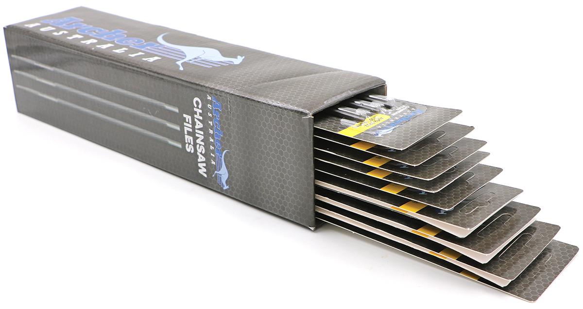 CHAINSAW FILE - 3/16'' - 3 PACK x 12/BOX - A252-3P12 by Jakmax