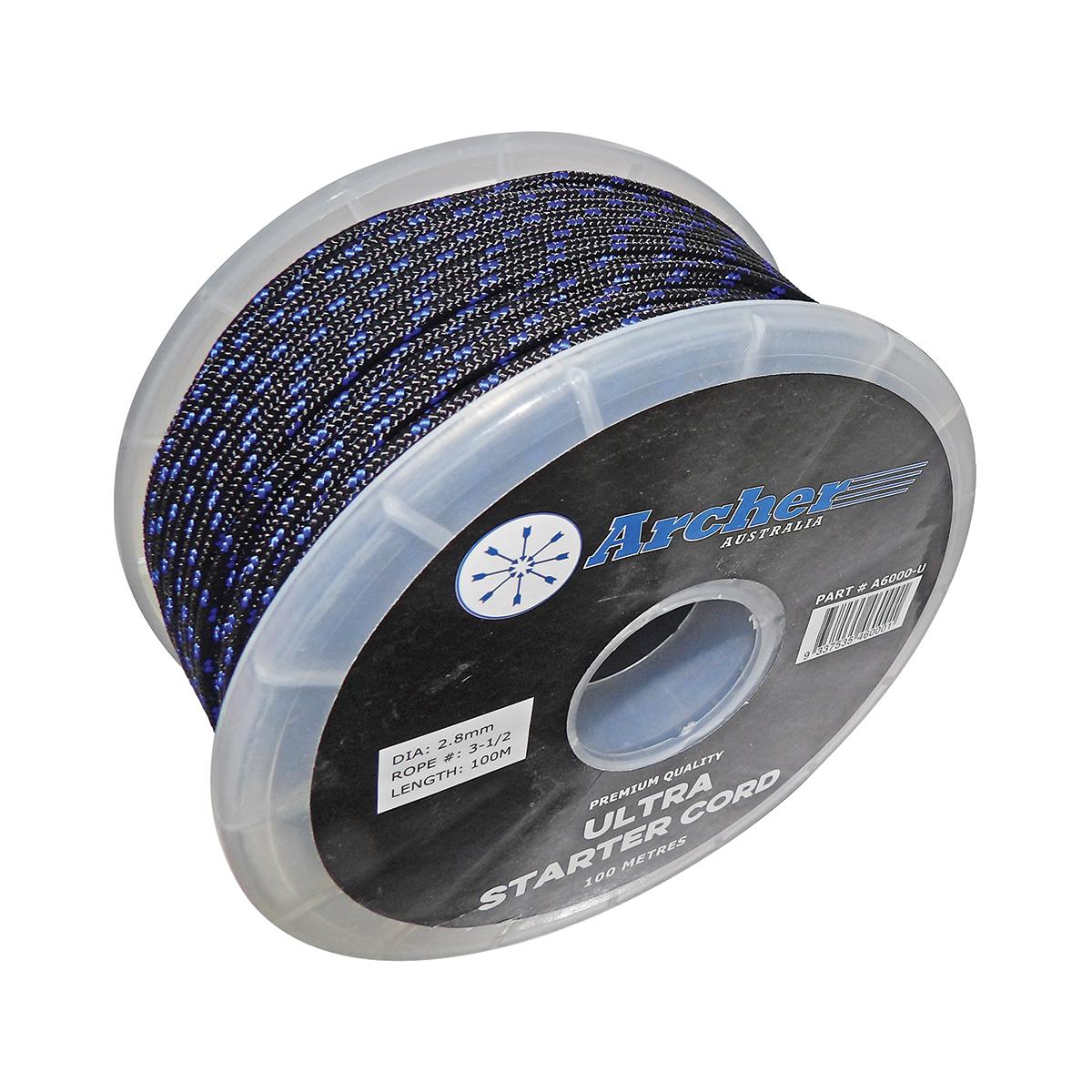 Archer Starter Cord - Ultra Quality - 2.8mm diameter - A6000-U by Jakmax