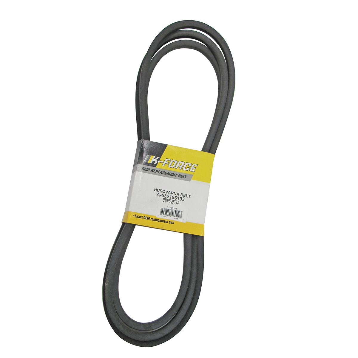 OEM Spec Belt - AYP 196103, Husqvarna 532 19 61-03 - B1196103 by Jakmax