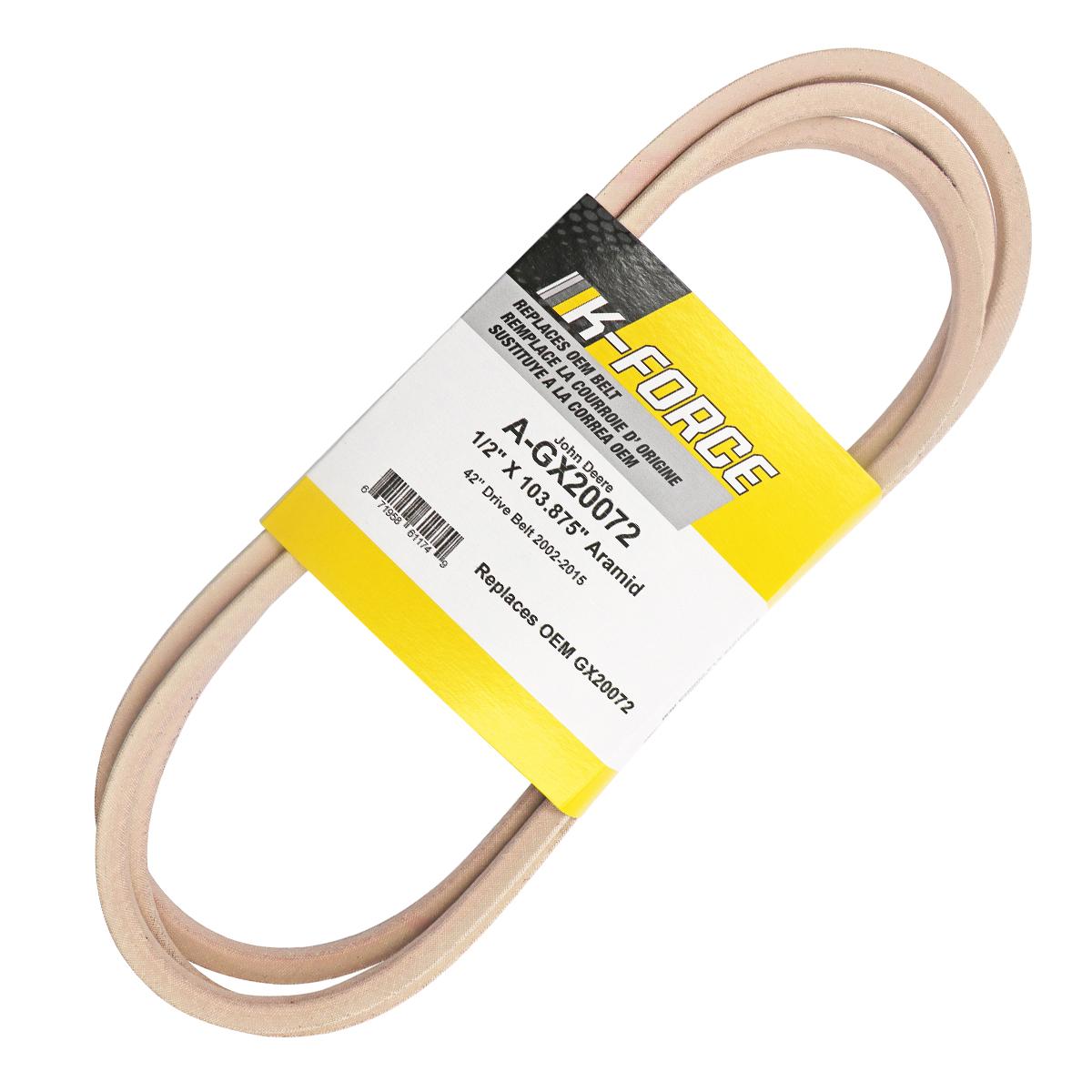 OEM Spec Belt - John Deere GX20072, GY20570 - B1JD90 by Jakmax