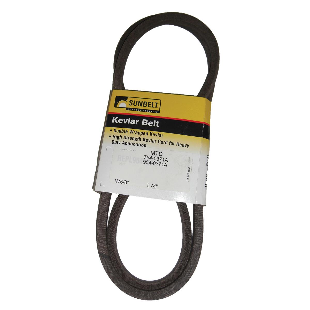 OEM Spec Belt - MTD 754-0371A, 954-0371A - B1MT104 by Jakmax