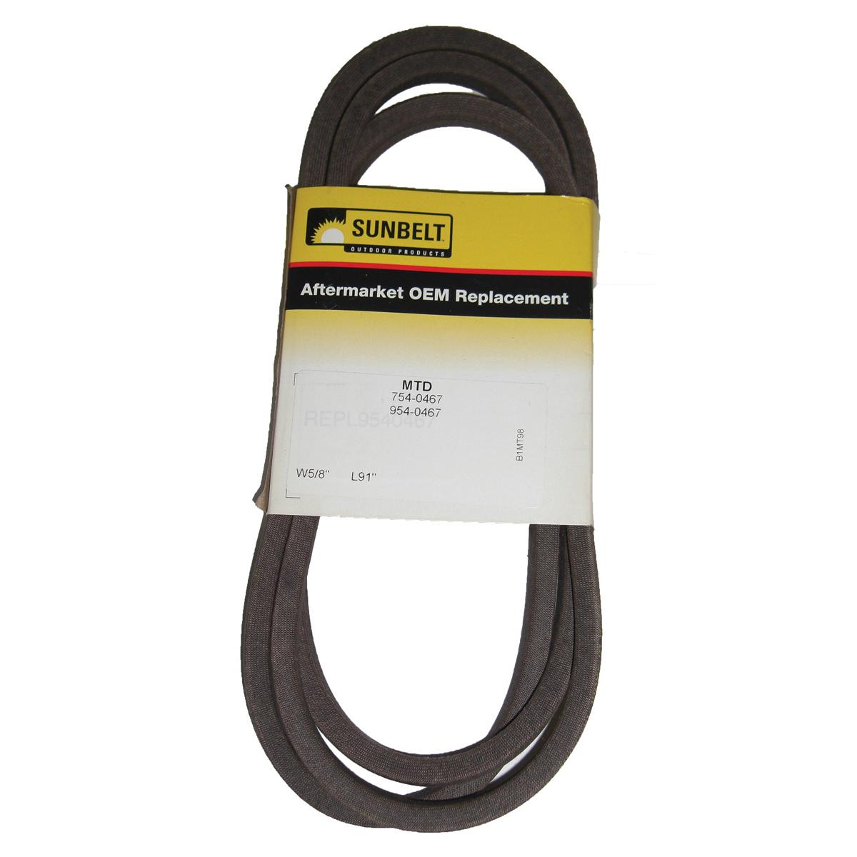 OEM Spec Belt - MTD 754-0467, 954-0467 - B1MT98 by Jakmax