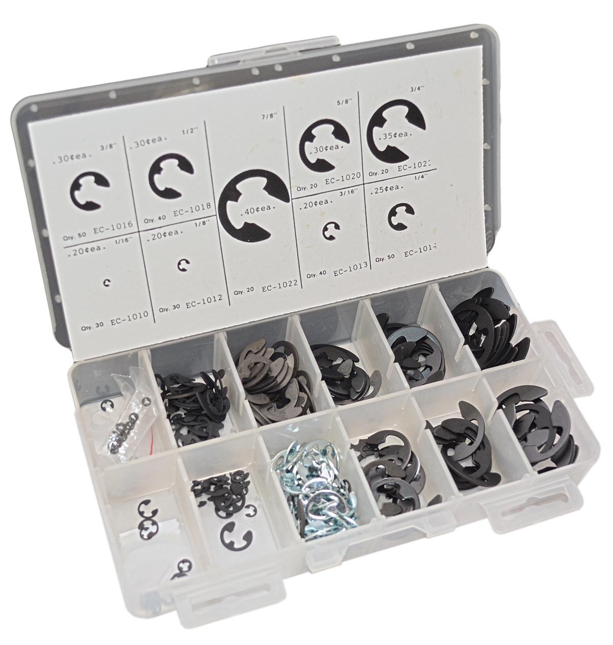 Circlip Assortment - 300pcs - B1SB8 by Jakmax