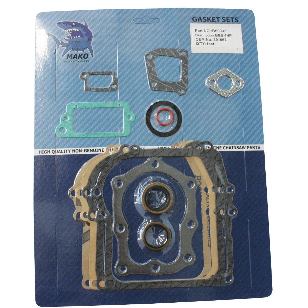 Gasket Set - Briggs - 391662 - BS0007 by Jakmax
