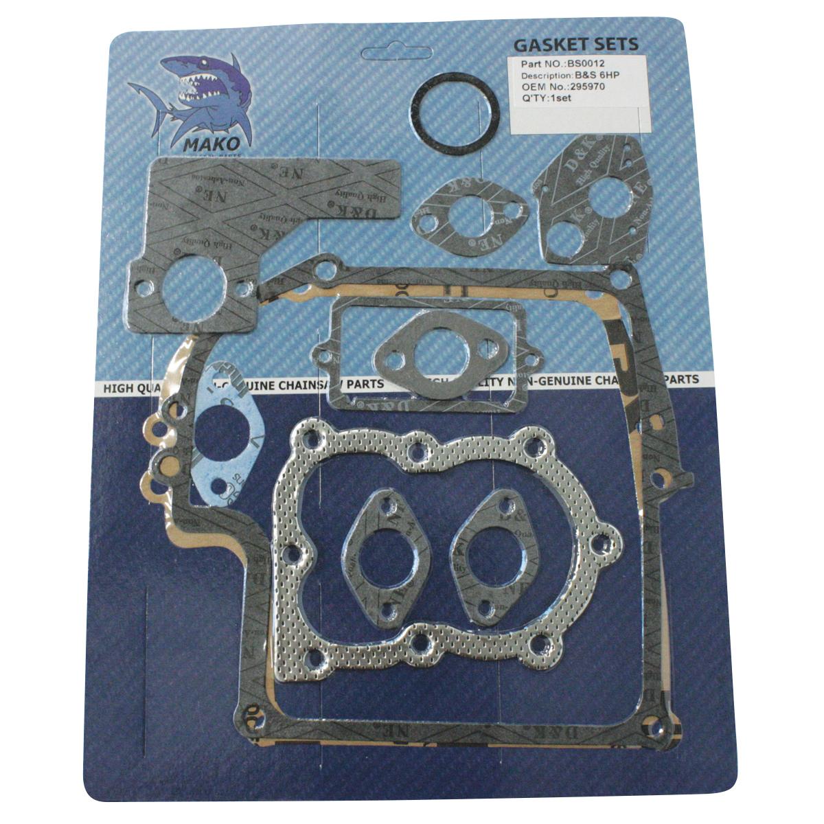 Gasket Set - Briggs - 6Hp - BS0012 by Jakmax