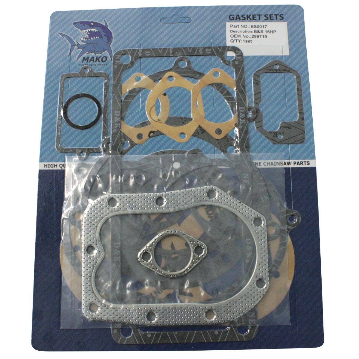 Gasket Set - Briggs - 299719 - BS0017 by Jakmax