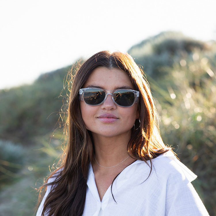 SSDCCP100 - Classics Clear Frame Polarised Lens