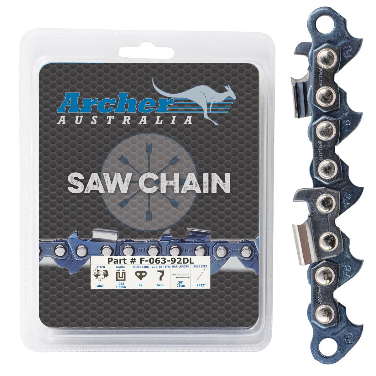 Chain Loop Semi Chisel - .404, .063, 92DL - F-063-92DL by Jakmax