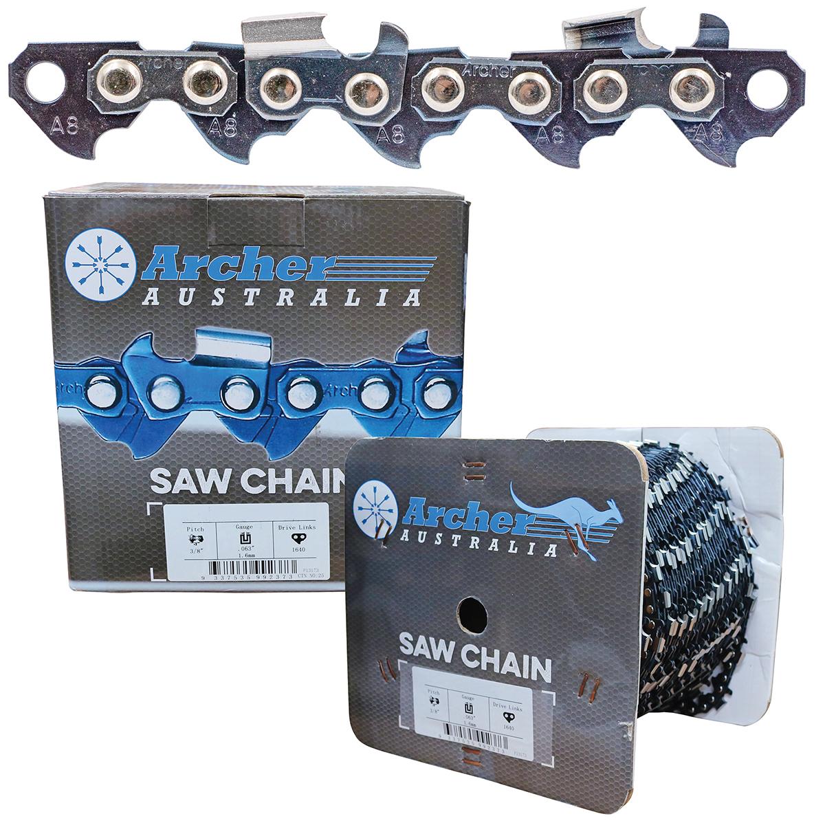 Chainsaw Chain - 3/8", .058", Full Chisel 100ft - FC-A-058-100R by Jakmax