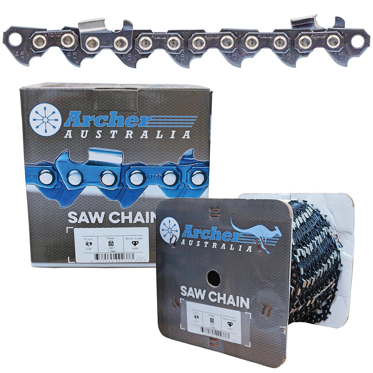 Chainsaw Chain - 3/8", .063", Full Chisel 100ft, Skip Tooth - FC-A-063-100R-ST by Jakmax