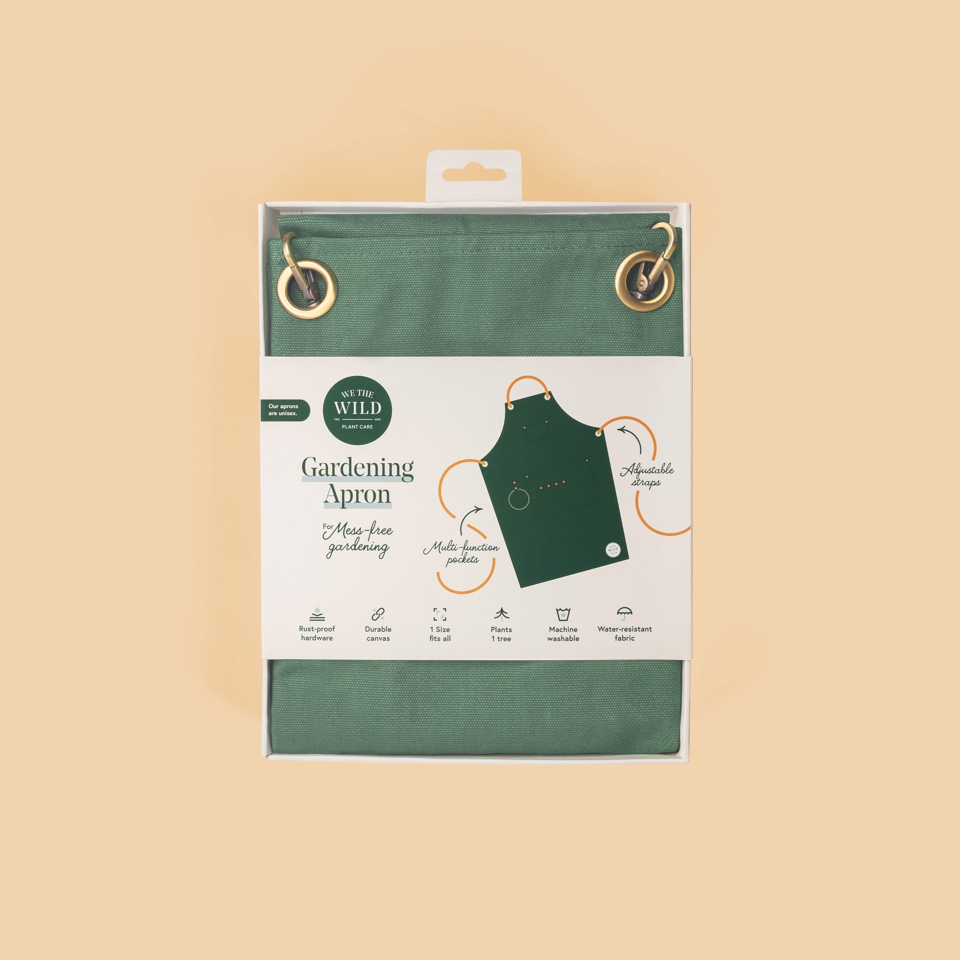 WIAF-GA01-06 - Canvas Gardening Apron