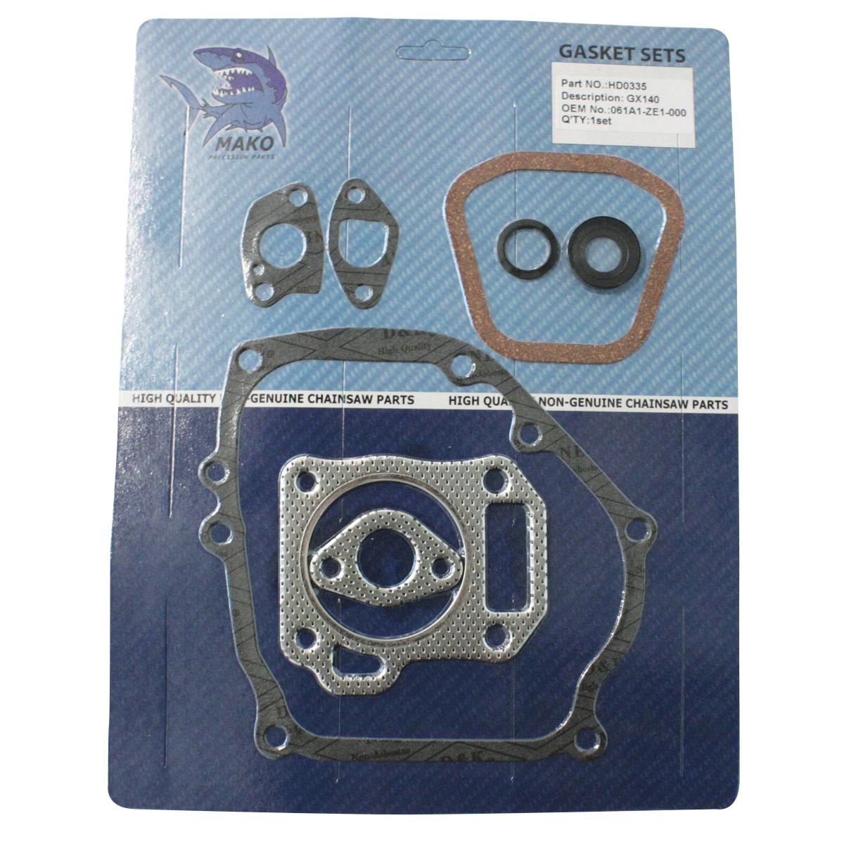 Gasket Set - Honda GX140 - 061A1-ZE1-000 - HD0335 by Jakmax