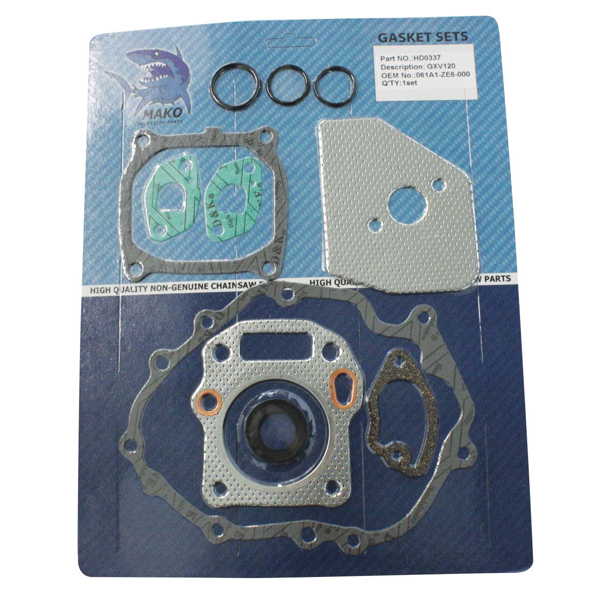 Gasket Set - Honda GXV120 - 061A1-ZE6-000 - HD0337 by Jakmax