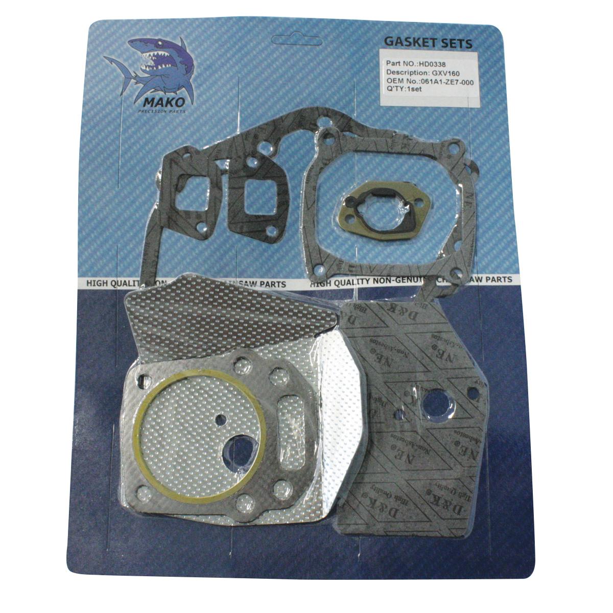 Gasket Set - Honda GXV160 - 061A1-ZE7-000 - HD0338 by Jakmax