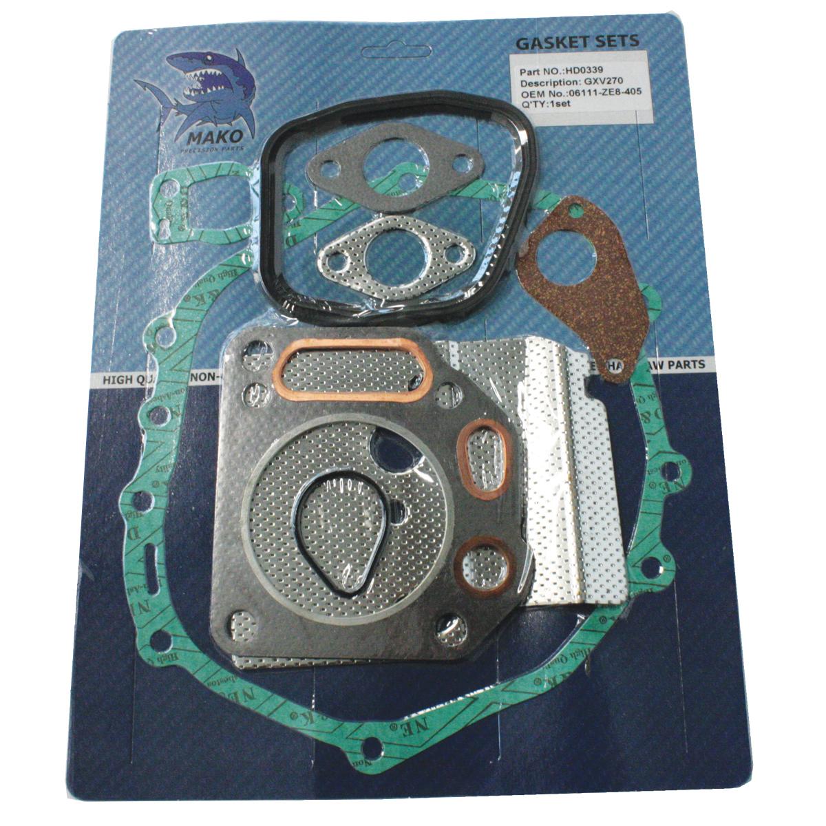 Gasket Set - Honda GXV270 - 06111-ZE8-405 - HD0339 by Jakmax