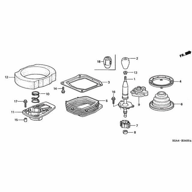 Set Change Lever by Honda