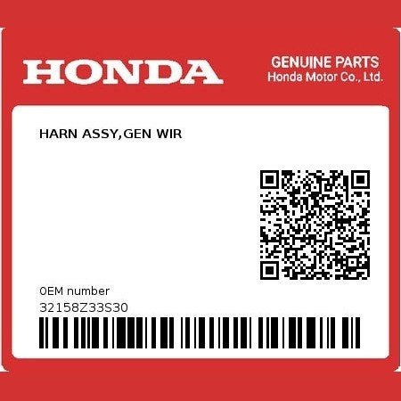 Harn Assy Gen Wir by Honda