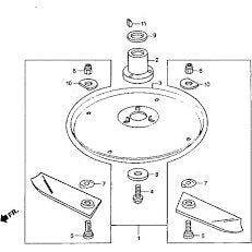 Washer 10.5X40X4 Batch by Honda