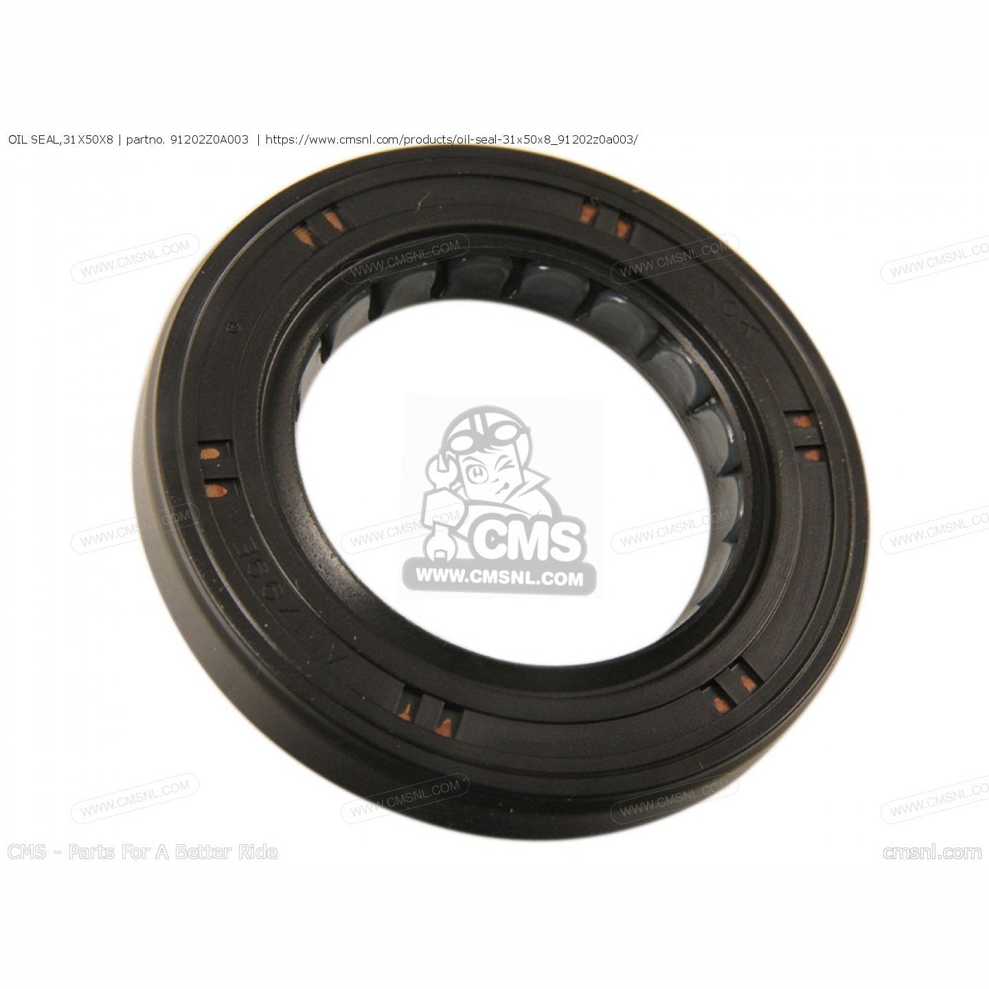 Oil Seal 31X50X8 by Honda