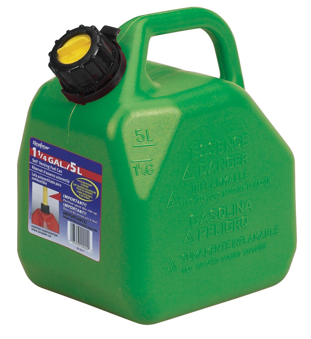 5 Litre Jerry Can - Green Two Stroke - J5TS by Jakmax