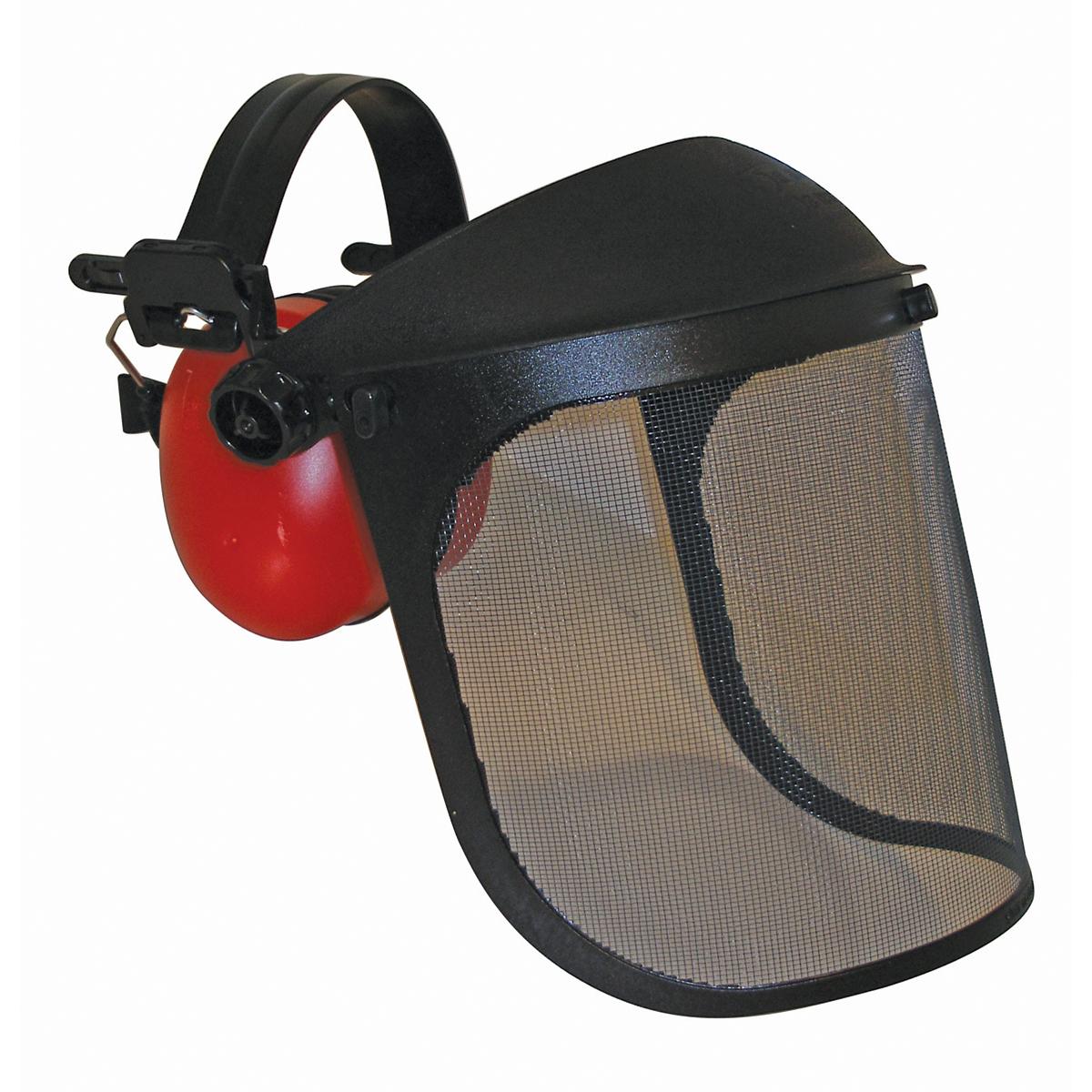 Deluxe Visor W/ Muffs & Mesh Screen - Single - JM106 by Jakmax
