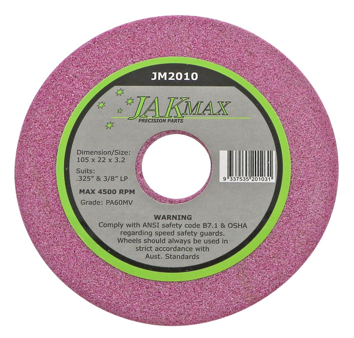 Grinding Wheel - 105 X 22.2 X 3 - JM2010 by Jakmax