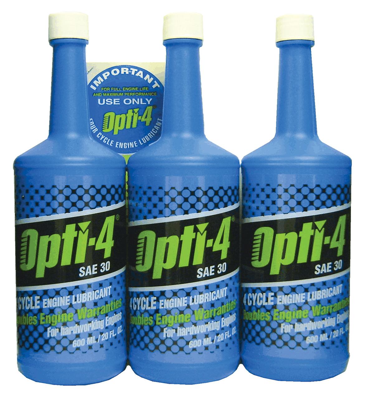 Opti-4 - 600ml Bottle SAE30 (1 x 3 Bottle Pack) - JM43024 by Jakmax