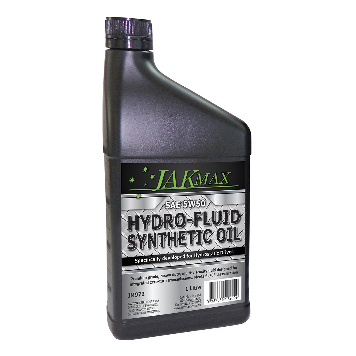 5W/50 Synthetic Hydro-Fluid - 1 Litre (12 x 1 Litre) - JM972 by Jakmax