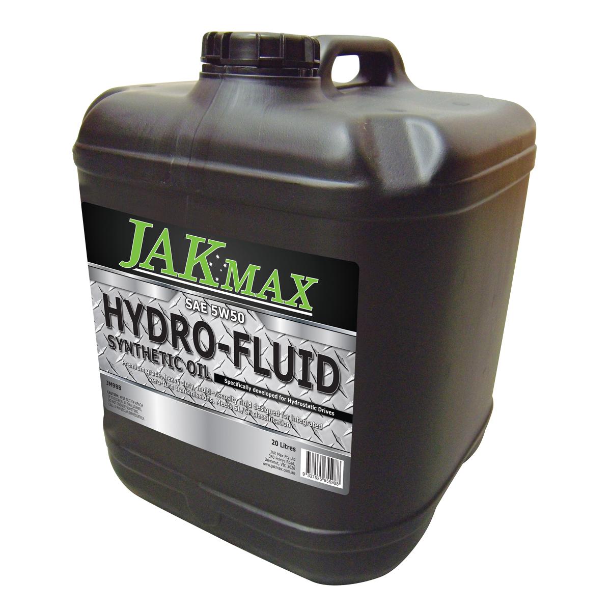 5W/50 Synthetic Hydro-Fluid - 20 Litre - JM988 by Jakmax