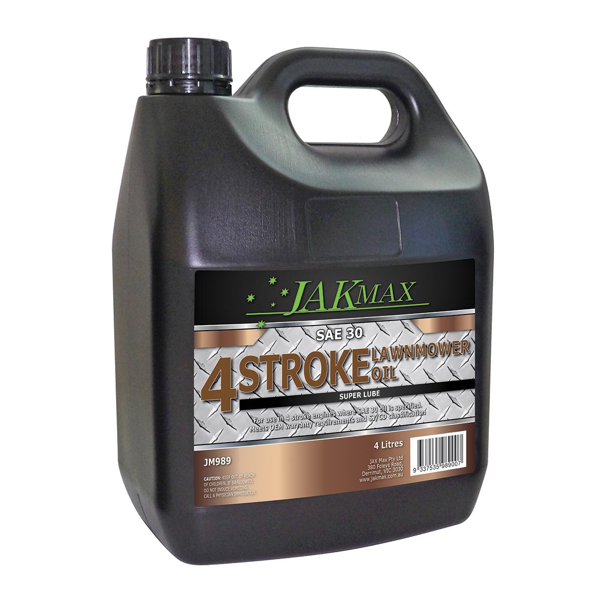 SAE 30 (Brown) - 4 Litre (4 x 4 Litre) - JM989 by Jakmax
