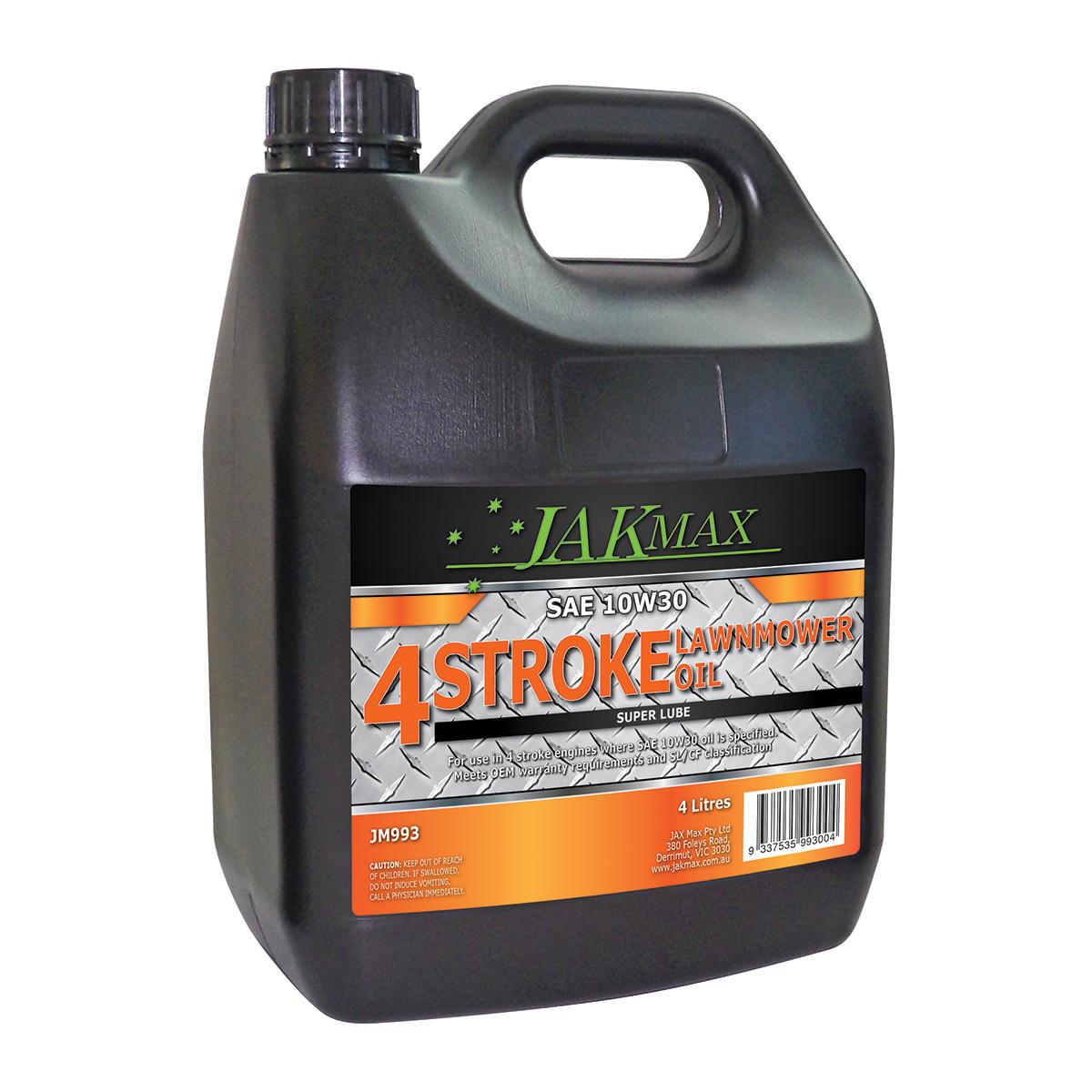 10W/30 - 4 Litre (4 x 4 Litre) - JM993 by Jakmax