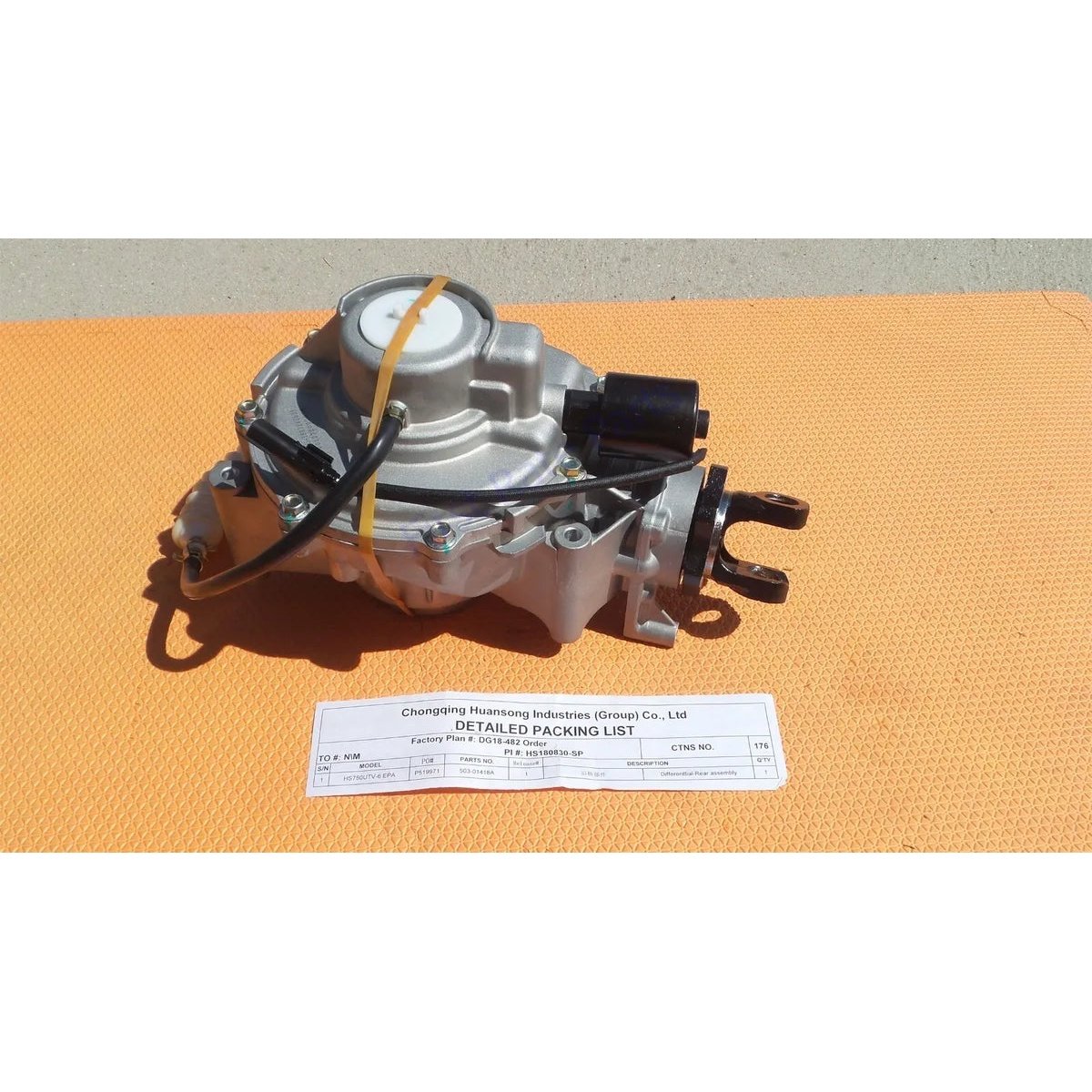 Diff Assy -Single Sp by MTD