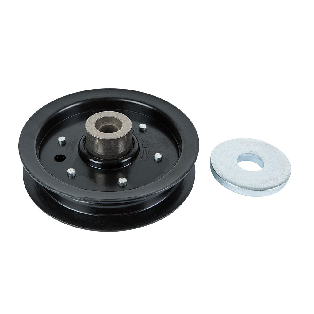 607480 – Hustler Flat Idler Pulley (4.00") Genuine Part