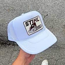 Cap White White/Blue by STIHL