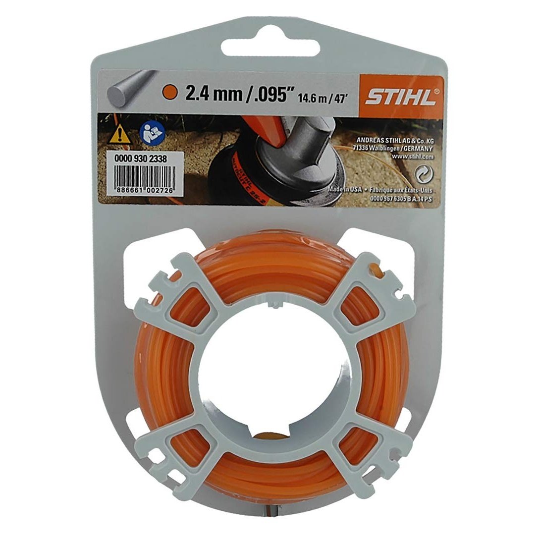 Stihl Trimmer Line 2Mm X 15.2M by STIHL