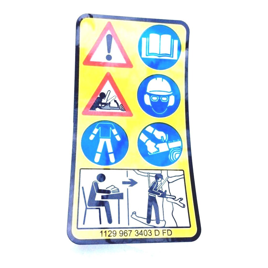 Instruction Label by STIHL