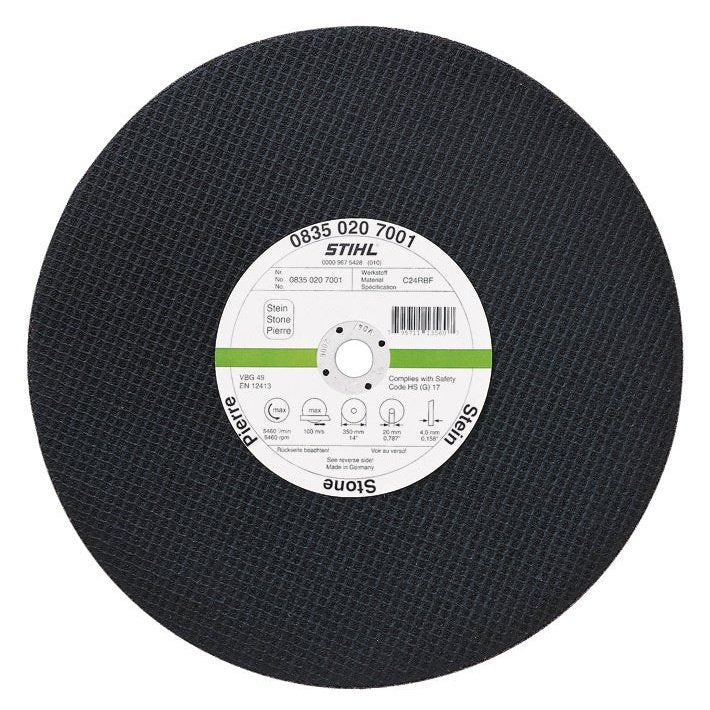 Abrasive Wheel- Stone 350Mm -Id 20Mm by STIHL