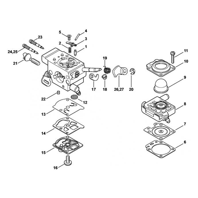 Carburetor Wtf-5B by STIHL