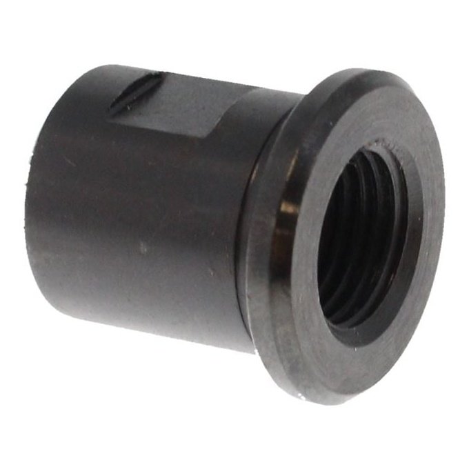 Selftapping bushing brass slotted threaded inserts for hard wood use