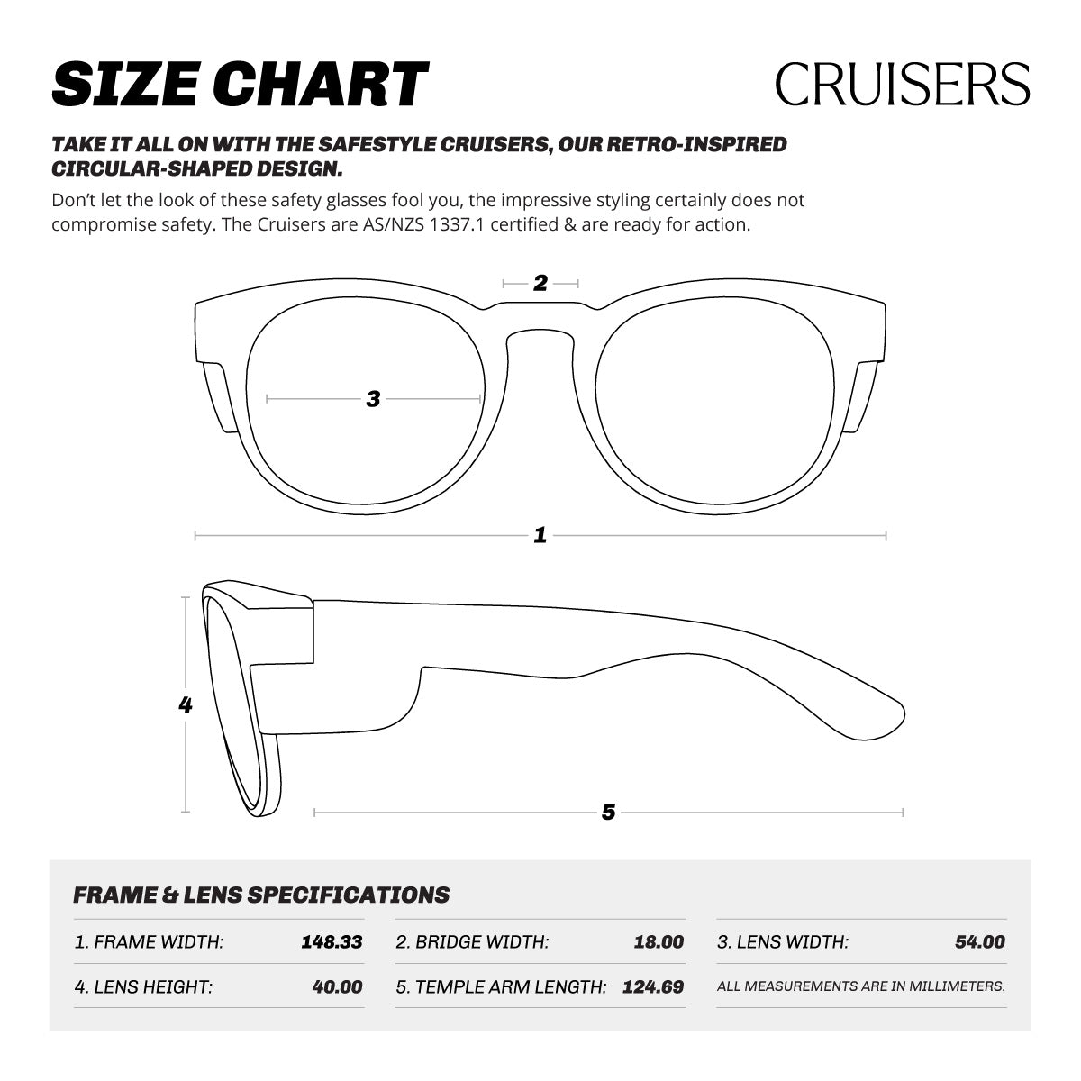 SSDCRCC100 - Cruisers Clear Frame Clear Lens